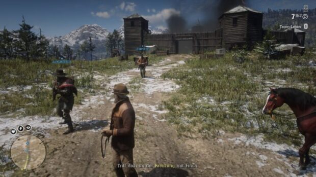 Red Dead Redemption 2 Online - Wir haben ein Lager überfallen