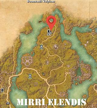 The Elder Scrolls Online Gefährtin Mirri Dunkelforst Map Vulpinaz