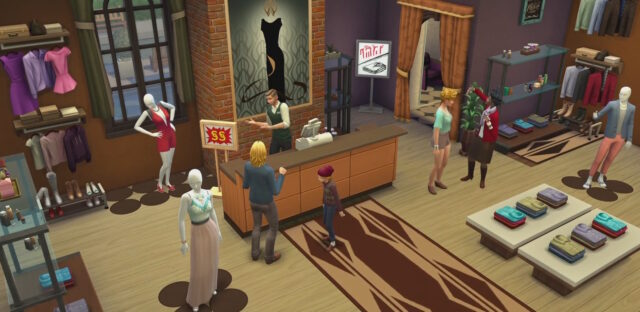Die Sims 4 Shoppen Geschaeft Laden Kaufen