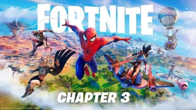 Fortnite Kapitel Chapter 3 Spiderman