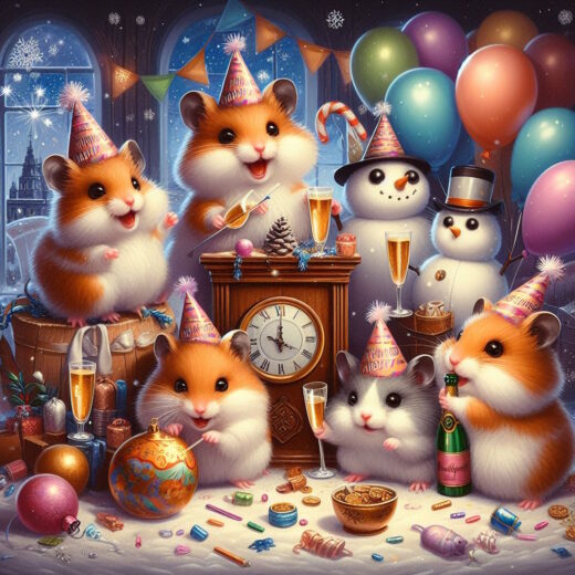 Hamster Silvester Party